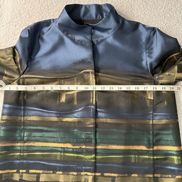 Lafayette 148 NY Aegean multicolored jacket - Picture 10 of 11
